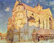 Alfred Sisley, Kirche von Moret